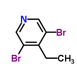4-乙基-3,5-二溴吡啶