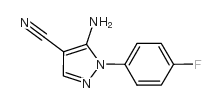 5-氨基-4-氰基-1-(4-氟苯基)吡唑