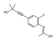 N-乙酰基-2-氟-4-(3-羟基-3-甲基-1-丁炔)苯胺
