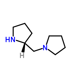 (R)-(-)-1-(2-吡咯烷基甲基)吡咯烷 (60419-23-0)