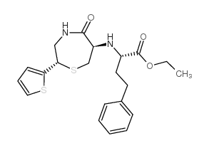 (2S,6R)-6-[[(1S)-1-乙氧羰基]-3-苯基丙基]氨基-2-(2-噻吩基)-1,4-硫氮杂卓-5-酮