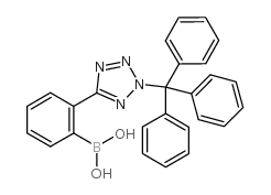 2 -(5-(1-三苯甲基-1H-四氮唑)苯硼酸