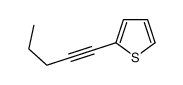 (9CI)-2-(1-戊炔)-噻吩