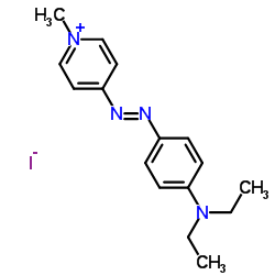 1-甲基-4-(4-二乙氨基苯基偶氮)吡啶鎓碘化物 (74920-80-2)