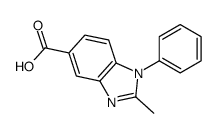 2-甲基-1-苯基-1H-苯并[d]咪唑-5-羧酸
