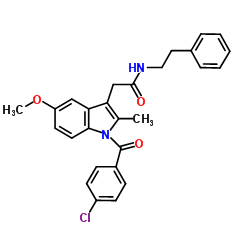 N-(2-苯基乙基)吲哚美辛酰胺