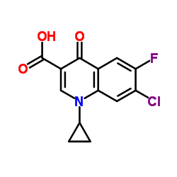 7-氯-6-氟-1-环丙基-1,4-二氢-4-氧-3-喹啉羧酸