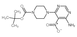 1-Boc-4-(6-氨基-5-硝基-4-嘧啶)哌嗪 (245450-04-8)