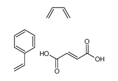 (2E)-2-丁烯二酸与1,3-丁二烯和乙烯基苯的聚合物
