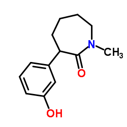 六氢-3-(3-羟基苯基)-1-甲基-2H-氮杂卓-2-酮 (71592-44-4)