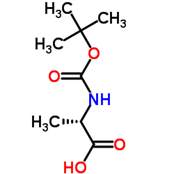 N-叔丁氧羰基-L-丙氨酸 (15761-38-3)