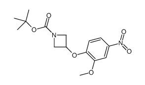 tert-butyl 3-(2-methoxy-4-nitrophenoxy)azetidine-1-carboxylate