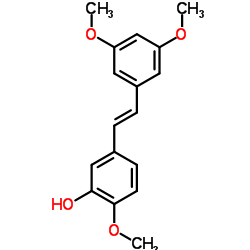 5-[(1E)-2-(3,5-二甲氧基苯基)乙烯基]-2-甲氧基苯酚