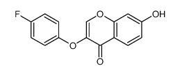 3-(4-氟苯氧基)-7-羟基-4H-1-苯并吡喃-4-酮