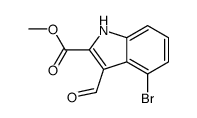 4-溴-3-甲酰基-1H-吲哚-2-羧酸甲酯 (1079252-75-7)