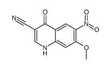 1,4-二氢-7-甲氧基-6-硝基-4-氧代-3-喹啉甲腈