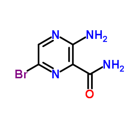 3-氨基-6-溴吡嗪-2-甲酰胺