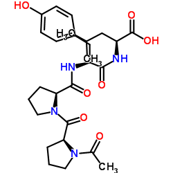 1-乙酰基-L-脯氨酰-L-脯氨酰-L-酪氨酰-L-亮氨酸
