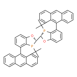 (2S,2'S,3S,3'S)-4,4'-二(9-蒽基)-3,3'-二(叔丁基)-2,2',3,3'-四氢-2,2'-二苯并[D][1,3]氧,膦戊轭