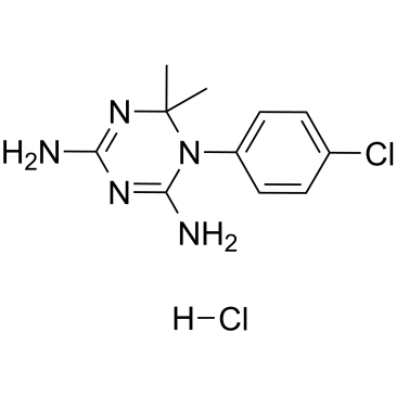 1-(4-氯代苯)-6,6-二甲基-1,3,5-三氮-2,4二胺盐酸盐 (152-53-4)