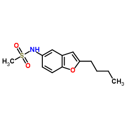 2-丁基-5-[甲磺酰胺基]苯并呋喃 (437652-07-8)