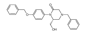 (R)-1-(4-苄氧基苯基)-4-苄基-6-羟基甲基-2-哌嗪酮