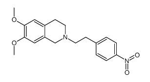 1,2,3,4-四氢-6,7-二甲氧基-2-[2-(4-硝基苯基)乙基]异喹啉