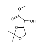 3,4-O-异亚丙基-L-苏糖酸甲酯