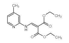 ((4-甲基-2-吡啶氨基)亚甲基)丙二酸二乙酯