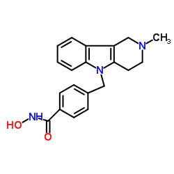 N-羟基-4-[(1,2,3,4-四氢-2-甲基-5H-吡啶并[4,3-b]吲哚-5-基)甲基]苯甲酰胺 2,2,2-三氟乙酸酯