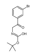 N-[2-(3-溴苯基)-2-氧代乙基]氨基甲酸1,1-二甲基乙酯