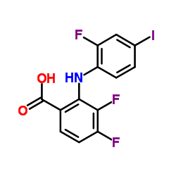2-(2-氟-4-碘苯胺基)-3,4-二氟苯甲酸
