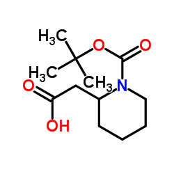 1-叔丁氧羰基-2-哌啶乙酸 (149518-50-3)