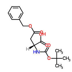 叔丁氧羰基-D-天冬氨酸 4-苄酯