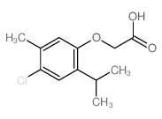 (4-氯-2-异丙基-5-甲基苯氧基)-乙酸
