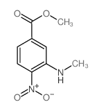 Benzoic acid, 3-(methylamino)-4-nitro-, methyl ester (9CI)