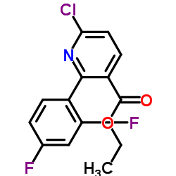 2-(2,4-二氟苯基)-6-氯吡啶-3-羧酸乙酯