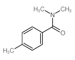 N,N-二甲基-4-甲基苯甲酰胺 (14062-78-3)