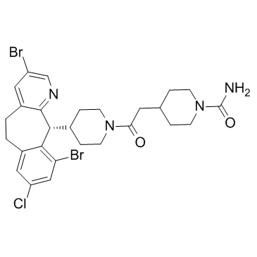 (R)-4-[2-[4-[3,10-二溴-8-氯-6,11-二氢-5H-苯并[5,6]环庚并[1,2-B]吡啶-11-基]-1-哌啶基]-2-氧代乙基]-1-哌啶甲酰胺