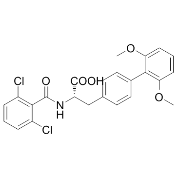 (S)-2-(2,6-二氯苯酰胺)-3-(2,6-二甲氧基-[1,1-联苯]-4-基)丙酸
