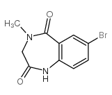 7-溴-4-甲基-3,4-二氢-1H-苯并[e][1,4]二氮杂卓-2,5-二酮