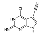 2-氨基-4-氯-7h-吡咯并[2,3-d]嘧啶-5-甲腈
