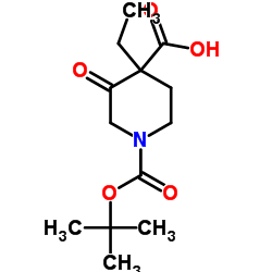 1-N-叔丁氧羰基-3-氧代哌啶-4-甲酸乙酯
