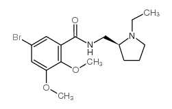 (-)-(S)-5-溴-2,3-二甲氧基-n-[(1-乙基-2-吡咯烷)甲基]-苯甲酰胺