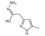2-(5-甲基-1H-吡唑-3-基)乙酰肼 (57245-91-7)