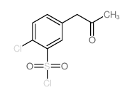 2-氯-5-(2-氧代丙基)苯磺酰氯