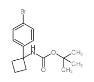 1-(4-溴苯基)环丁基氨基甲酸叔丁酯 (1032350-06-3)