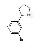 3-溴-5-(2-吡咯烷)吡啶
