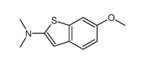 6-甲氧基-N,N-二甲基苯并[b]噻吩-2-胺 (111359-29-6)