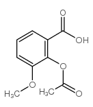 2-乙酰氧基-3-甲氧基苯甲酸